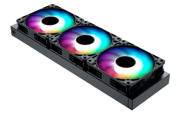 Naceb Technology GLACIAR 360 Procesador Refrigerador de líquidos todo en uno 12 cm Negro 1 pieza(s) - Imagen 3