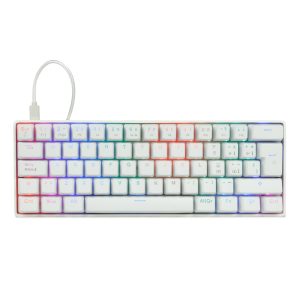 Game Factor KBG560-WH teclado Juego USB QWERTY Español Blanco