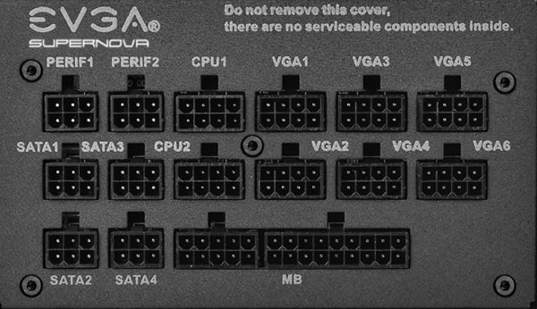 EVGA 1300 P+ unidad de fuente de alimentación 1300 W 24-pines ATX Negro - Imagen 3