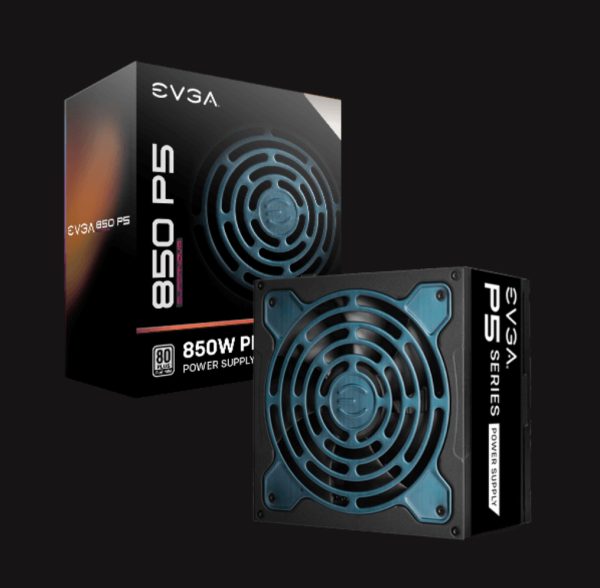 EVGA 850 P5 unidad de fuente de alimentación 850 W 24-pines ATX Negro