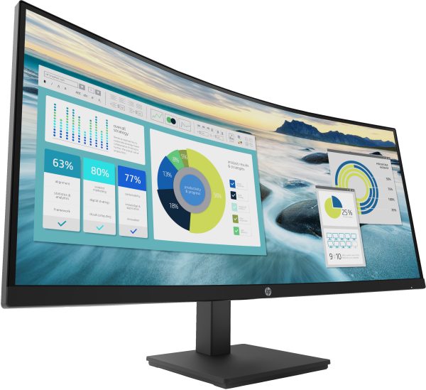 HP Monitor curvo P34hc G4 WQHD USB-C - Imagen 2