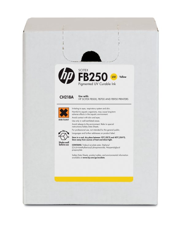 HP Tinta Scitex FB250 amarilla de 3 litros - Imagen 4