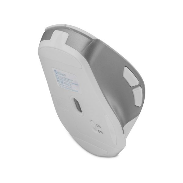 Getttech GGM-STDBW-01-WH ratón Oficina Diestro RF inalámbrico + bluetooth 7200 DPI - Imagen 3