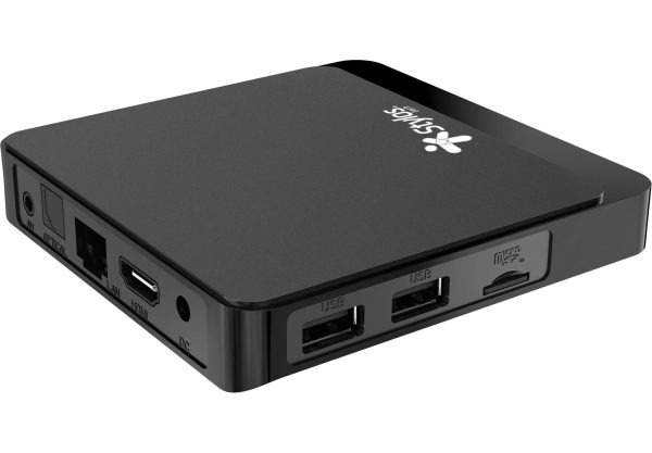 Stylos Tv Box 4K 2+16 Negro 4K Ultra HD 16 GB Wifi Ethernet