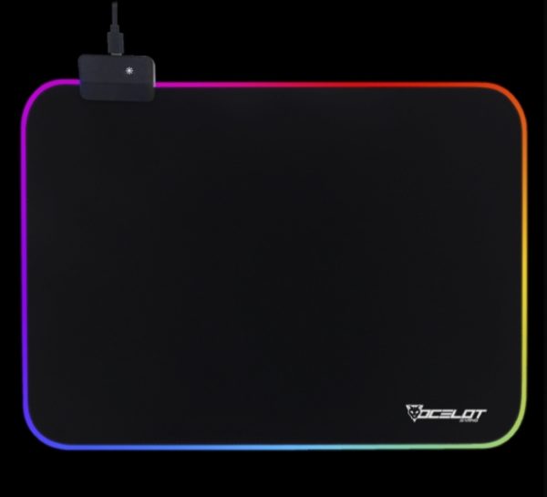 Ocelot Gaming OMP01 alfombrilla para ratón Cojín de ratón para Juegos Negro - Imagen 2