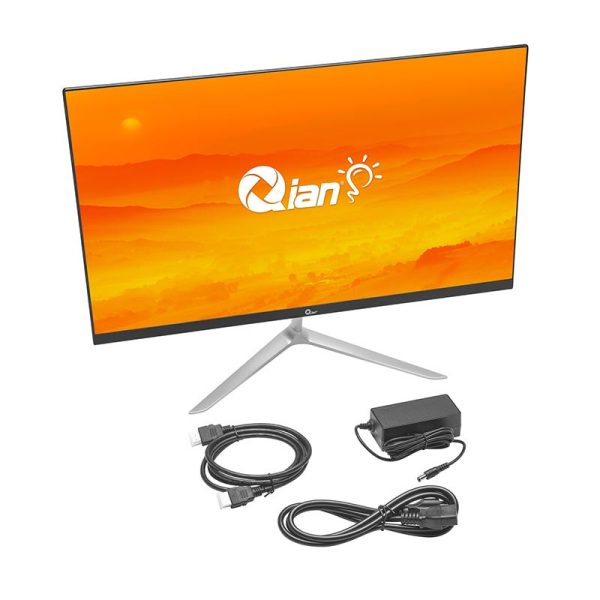 Qian QM2382F monitor de computadora 60.5 cm (23.8") 1920 x 1080 Pixeles Full HD LED Negro - Imagen 2
