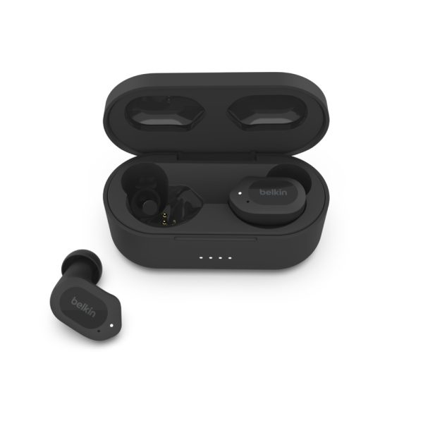 Belkin SOUNDFORM Play Auriculares Inalámbrico Intra auditivo Llamadas/Música USB Tipo C Bluetooth Negro - Imagen 4