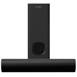 Acteck AC-935227 altavoz para barra de sonido Negro 2.1 canales 60 W
