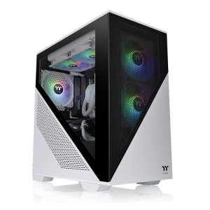 Thermaltake Divider 170 TG Micro Tower Negro, Blanco