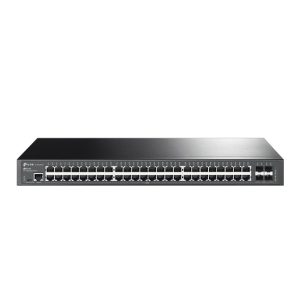 TP-Link JetStream TL-SG3452X dispositivo de redes Gestionado L2+ Gigabit Ethernet (10/100/1000) 1U Negro