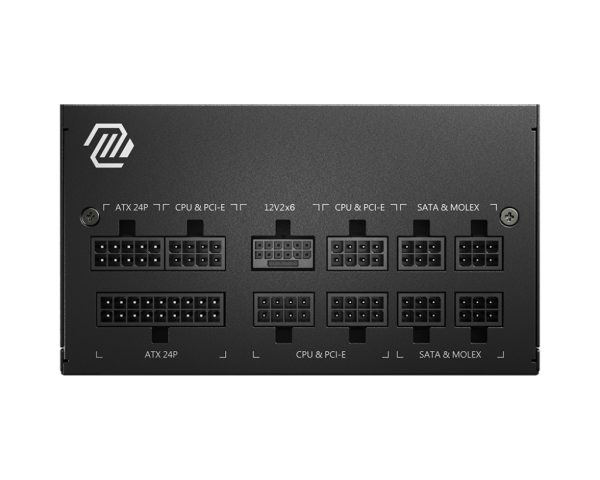 MSI MAG A750GL PCIE5 unidad de fuente de alimentación 750 W 20+4 pin ATX ATX Negro - Imagen 2