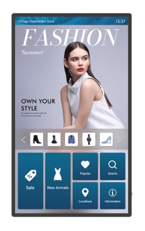 BenQ IL4301 pantalla de señalización Panel plano interactivo 109.2 cm (43") LED 400 cd / m² 4K Ultra HD Negro Pantalla táctil Android 8.0
