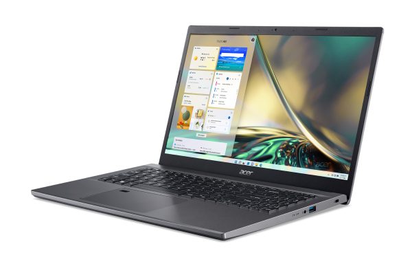 Acer Aspire 5 A515-57-560Y Intel® Core™ i5 i5-12450H Computadora portátil 39.6 cm (15.6") Full HD 16 GB DDR4-SDRAM 512 GB SSD Wi-Fi 6 (802.11ax) Windows 11 Pro Gris - Imagen 3