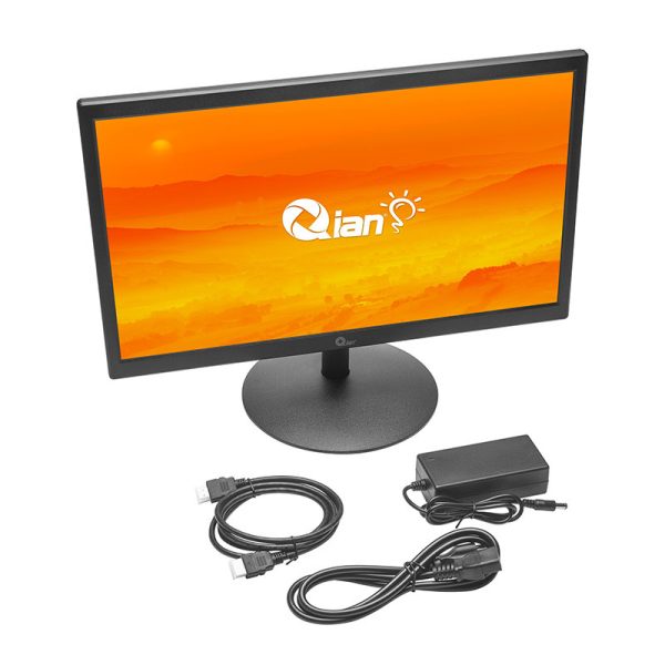 Qian QM191704 monitor de computadora 49.5 cm (19.5") 1600 x 900 Pixeles HD LED Negro - Imagen 3