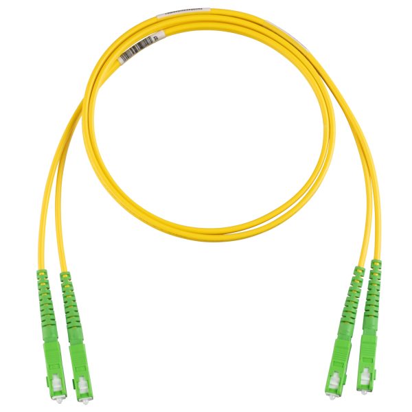 Panduit F92ERANB1SNM002 cable InfiniBand y de fibra óptica 2 m SC LC OFNR Amarillo - Imagen 2