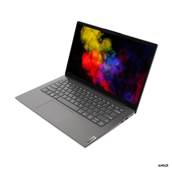 Lenovo V V14 AMD Ryzen™ 5 5500U Computadora portátil 35.6 cm (14") HD 8 GB DDR4-SDRAM 256 GB SSD Wi-Fi 5 (802.11ac) Windows 11 Pro Gris