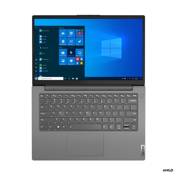 Lenovo V14 G2 ALC AMD Ryzen™ 5 5500U Portátil 35,6 cm (14") HD 8 GB DDR4-SDRAM 256 GB SSD Wi-Fi 5 (802.11ac) Windows 10 Pro Gris - Imagen 3