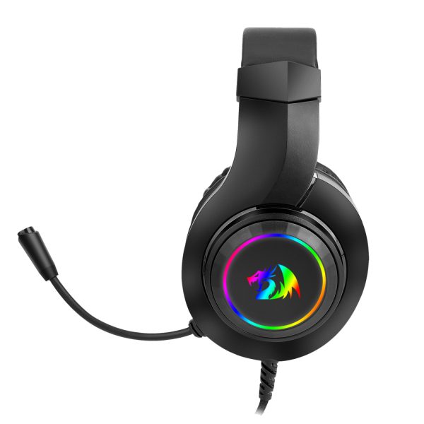 REDRAGON H260-RGB HYLAS, Auricular stereo multiplataforma, iluminación RGB - Imagen 4