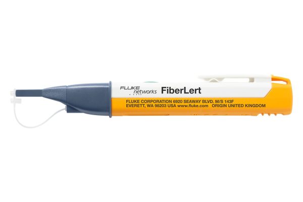 Fluke FIBERLERT comprobador de cables de red Inyector de luz Azul, Blanco, Amarillo
