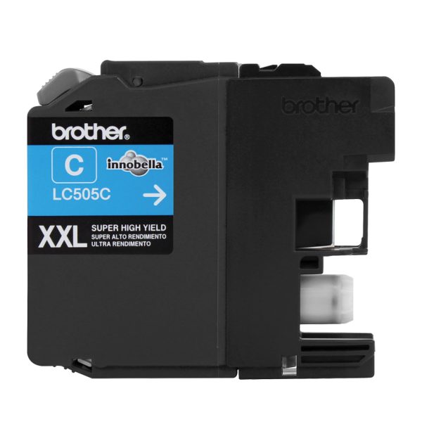 Brother LC505C cartucho de tinta 1 pieza(s) Original Alto rendimiento (XL) Cian - Imagen 2