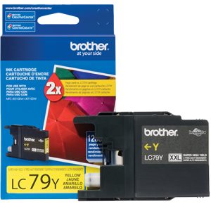 Brother LC79Y cartucho de tinta 1 pieza(s) Original Extra (Súper) alto rendimiento Amarillo