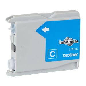 Brother LC51C cartucho de tinta 1 pieza(s) Original Rendimiento estándar Cian