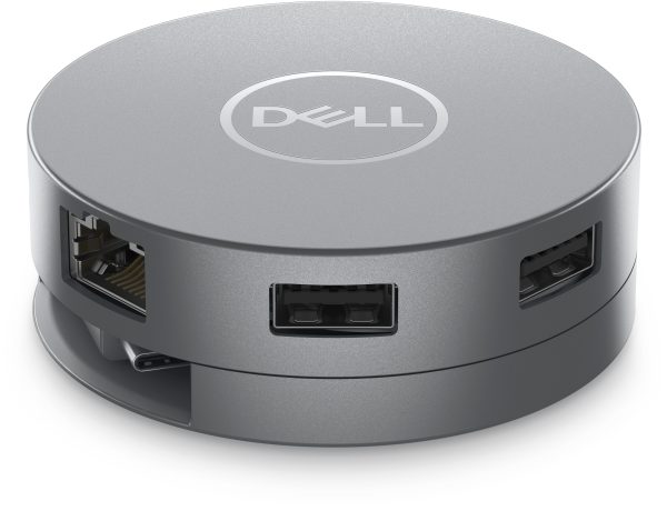 DELL DA305 Alámbrico USB 3.2 Gen 2 (3.1 Gen 2) Type-C Plata - Imagen 3