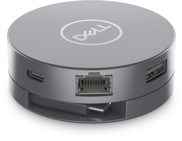 DELL DA305 Alámbrico USB 3.2 Gen 2 (3.1 Gen 2) Type-C Plata