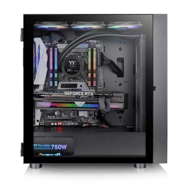 Thermaltake H570 TG Midi Tower Negro - Imagen 3