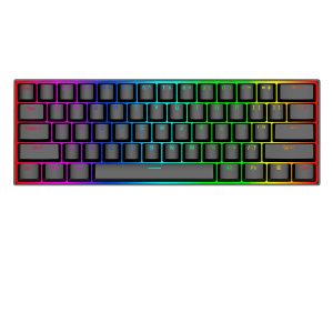 REDRAGON K630RGB RED DRAGONBORN, Teclado mecanico 60% switches Red