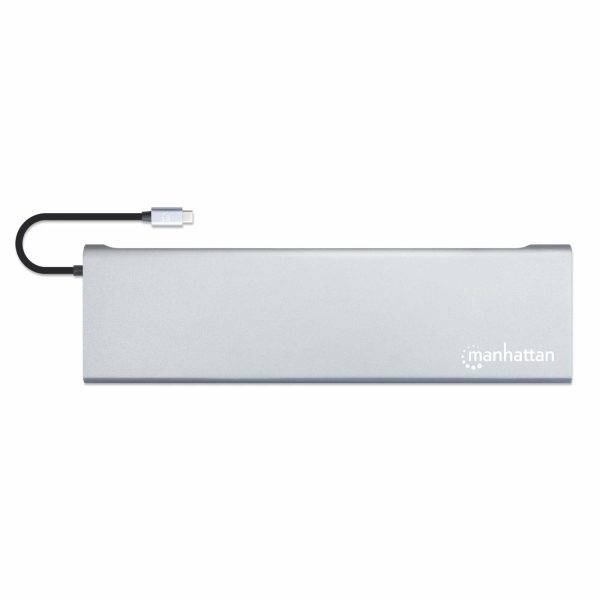 Manhattan Docking Station USB-C 11 en 1 con MST para tres monitores - Imagen 4