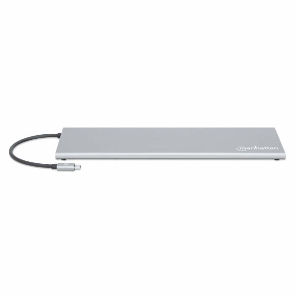 Manhattan Docking Station USB-C 11 en 1 con MST para tres monitores - Imagen 3