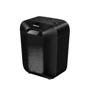 Fellowes LX50 trituradora de papel Trituración cruzada 22 cm Negro