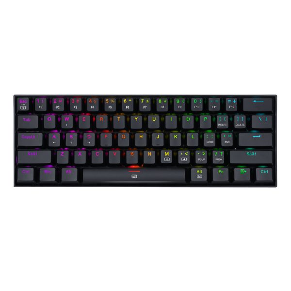 REDRAGON K630RGB BLUE DRAGONBORN, Teclado mecanico 60% switches BLUE - Imagen 3