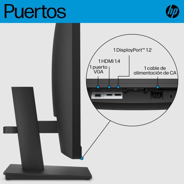 HP Monitor FHD P27h G5 - Imagen 4