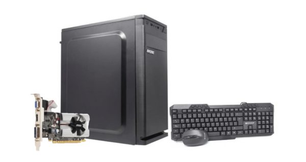 Evotec NA-0622 PC Intel® Core™ i3 i3-10100F 8 GB DDR4-SDRAM 240 GB SSD NVIDIA® GeForce® 210 Windows 10 Tower Negro - Imagen 2