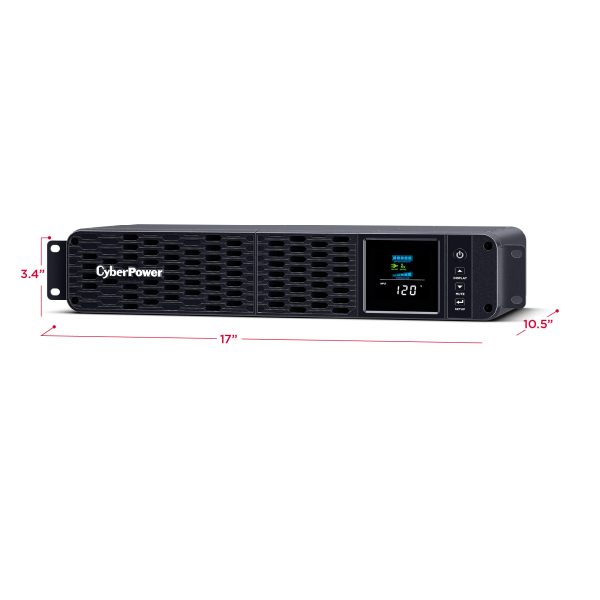 CyberPower CP1500PFCRM2U sistema de alimentación ininterrumpida (UPS) Línea interactiva 1.5 kVA 1000 W 8 salidas AC - Imagen 4