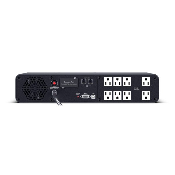 CyberPower CP1500PFCRM2U sistema de alimentación ininterrumpida (UPS) Línea interactiva 1.5 kVA 1000 W 8 salidas AC - Imagen 2