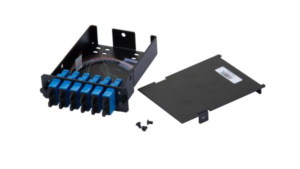 Panduit FCS9N-12-03P adaptador de fibra óptica SC 1 pieza(s) Negro