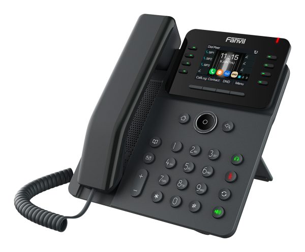 Fanvil V62G teléfono IP Negro 12 líneas LCD - Imagen 3