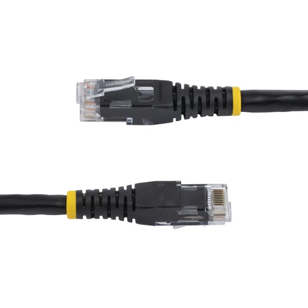 StarTech.com Cable de 3m Negro de Red Gigabit Cat6 Ethernet RJ45 UTP Moldeado - Certificado ETL - Imagen 3