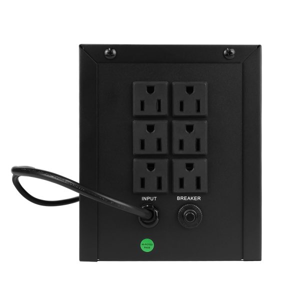 Vorago UPS-500 sistema de alimentación ininterrumpida (UPS) Línea interactiva 1.5 kVA 900 W - Imagen 3