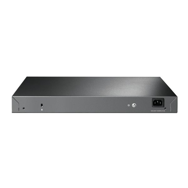 TP-Link JetStream TL-SG3452P dispositivo de redes Gestionado L2/L3 Gigabit Ethernet (10/100/1000) Energía sobre Ethernet (PoE) 1U Negro - Imagen 3
