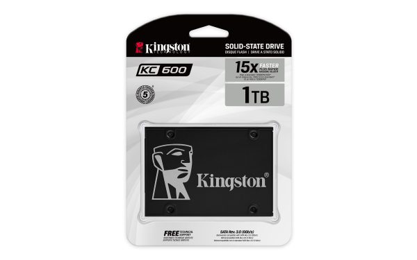 Kingston Technology KC600 1.02 TB 2.5" Serial ATA III 3D TLC - Imagen 4