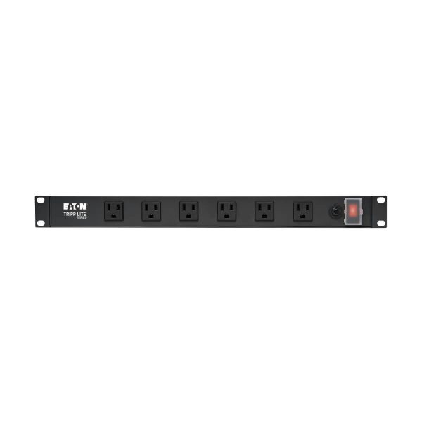 Tripp Lite RS-1215-RA Barra de Contactos para Instalacion en Rack de 1U, 120V, 15A, 5-15P, 12 Tomacorrientes (ampliamente espaciados en angulo recto), Cable de 4.57 m (15 pies) - Imagen 3