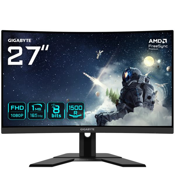 GIGABYTE G27FC A monitor de computadora 68.6 cm (27") 1920 x 1080 Pixeles Full HD LED Negro
