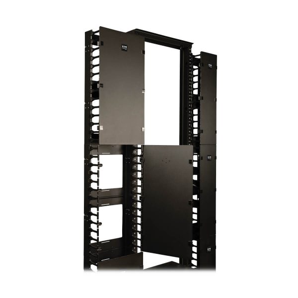 Tripp Lite SRCABLEVRT12 Sujetador de Cable Vertical de Alta Capacidad, 30.48 cm [12"] - Ducto de peine doble con tapa - Imagen 2