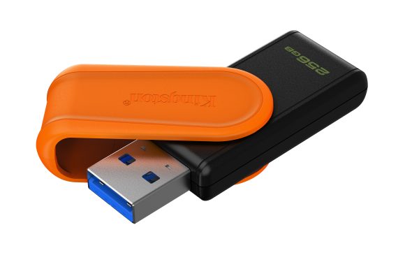 Kingston Technology DataTraveler Exodia S unidad flash USB 256 GB USB tipo A 3.2 Gen 1 (3.1 Gen 1) Negro, Naranja - Imagen 2