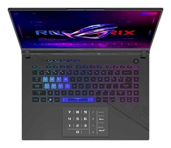 ASUS ROG Strix G16 G614JV-N3192W Intel® Core™ i7 i7-13650HX Computadora portátil 40.6 cm (16") WUXGA 16 GB DDR5-SDRAM 1 TB SSD NVIDIA GeForce RTX 4060 Wi-Fi 6E (802.11ax) Windows 11 Home Negro, Gris - Imagen 4