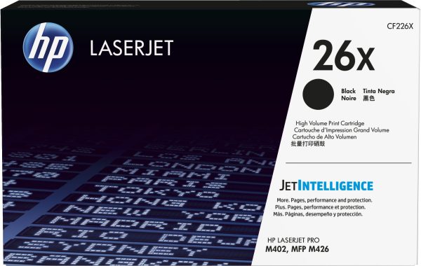 HP Cartucho de tóner original LaserJet 26X negro de alta capacidad